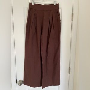 BNWT Abercrombie linen blend pant